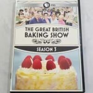 The Great British Baking show season 3 DVD set 3 dvds tested